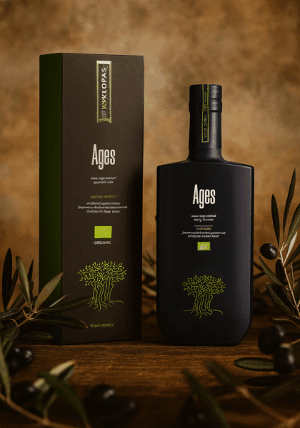 Kyklopas Ages BIO - Griechisches Olivenöl - im luxuriöser Geschenkbox