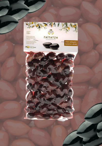 Griechische Schwarze Oliven - Kalamon - Tüte