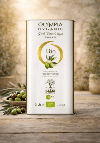 Griechisches Olivenöl 3 L Kanister - Lithari Elaiourgia Olympia Organic