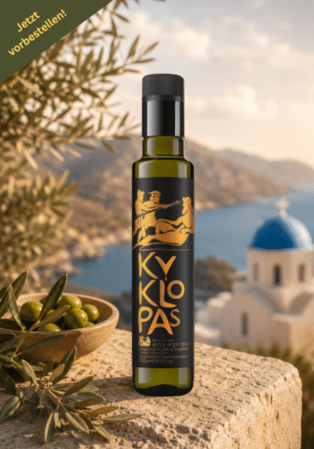 Kyklopas Early Harvest 250 ml – Hochwertiges Olivenöl aus Griechenland
