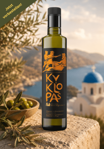 Kyklopas Early Harvest 500 ml – Hochwertiges natives Olivenöl extra aus Griechenland