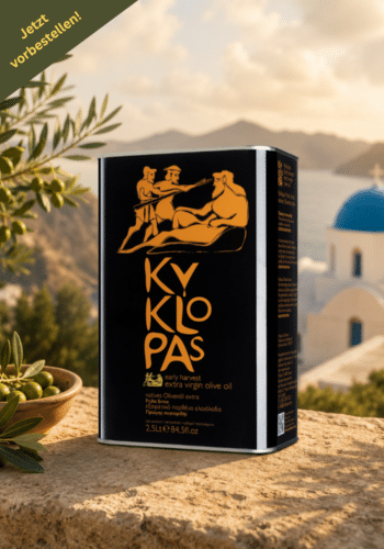 Kyklopas Early Harvest 2,5 Liter – Premium Olivenöl aus Griechenland