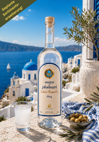 Ouzo Plomari 40% 0,7l I. Arvanitis